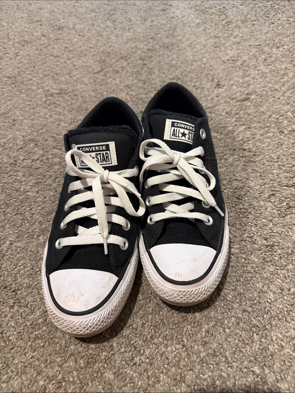 Converse Women’s Chuck Taylor All Star Low Top Sneakers - Black/White